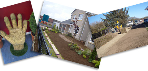Landscaping, sculpture images